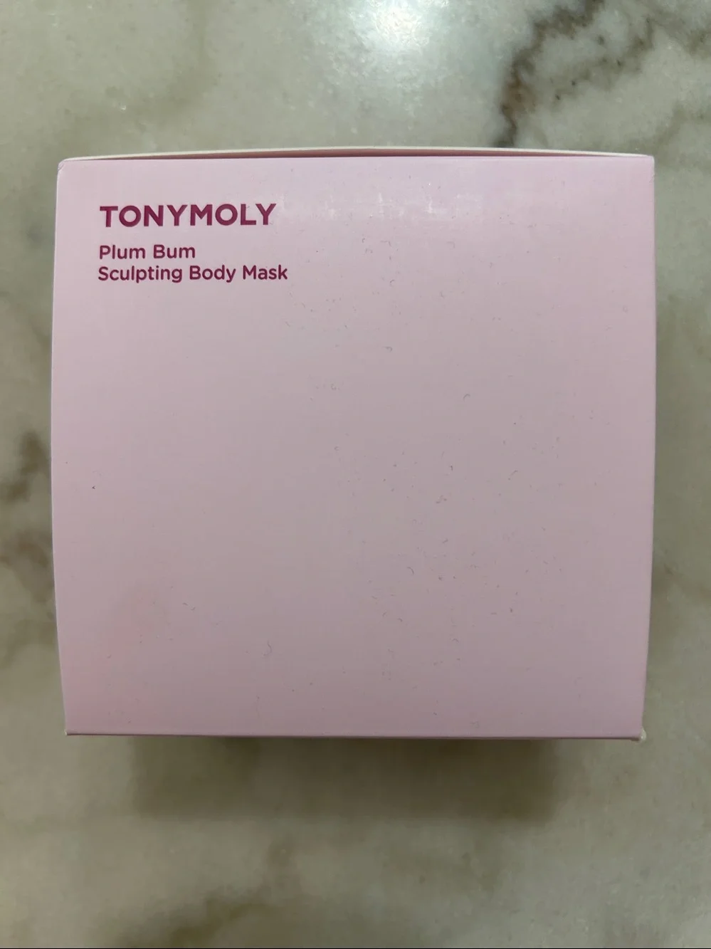 TONYMOLY Plum Bum Sculpting Body Mask Self-heating skin firming treatment-NEW